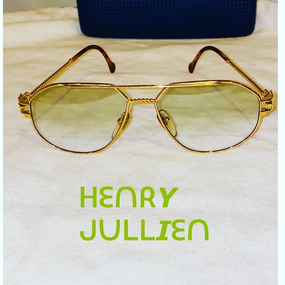 Vintage HENRY JULLIEN  24kt Gold Filled Frames